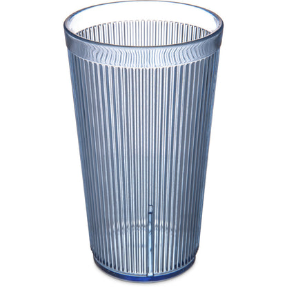 Carlisle 402054 20.7 oz Blue SAN Crystalon Stack-All Tumbler