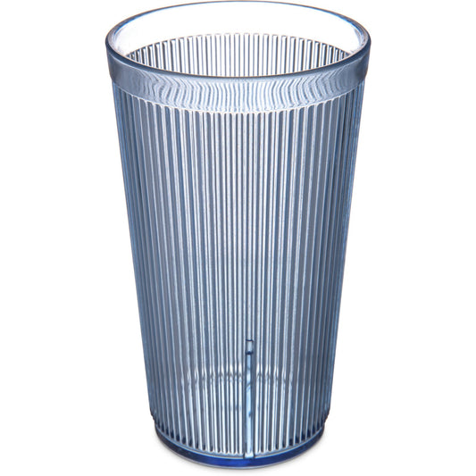 Carlisle 402054 20.7 oz Blue SAN Crystalon Stack-All Tumbler
