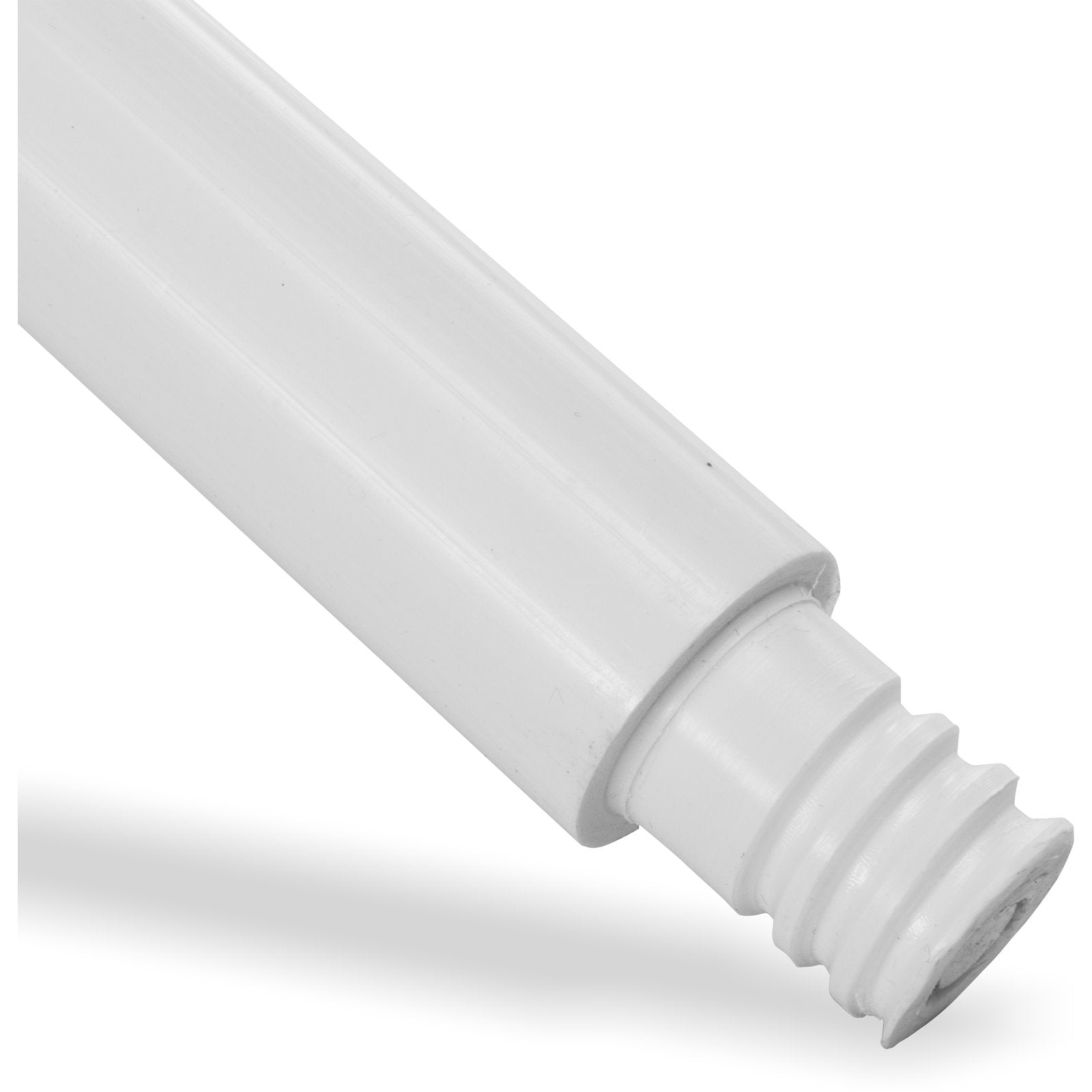 Carlisle 4023000 36" White Plastic Sparta Handle with Reinforced Tip