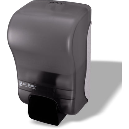 Carlisle S900TBK 900 mL Black Pearl Manual Rely Soap & Sanitizer Dispenser, Liquid & Lotion