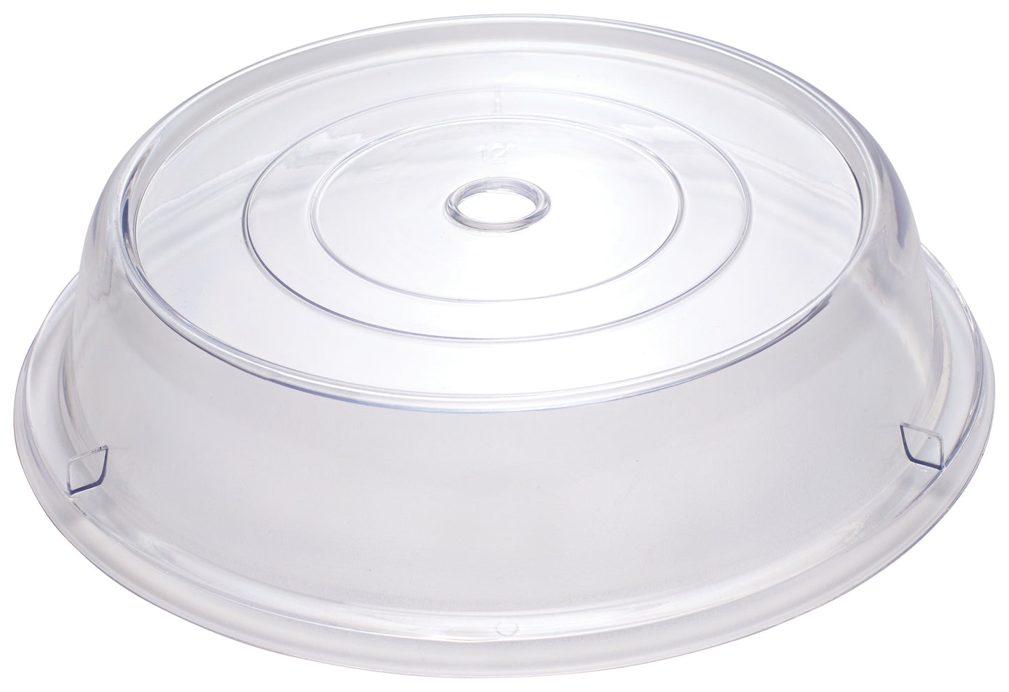 Winco PPCR-12 12" Clear Polycarbonate Plate Cover