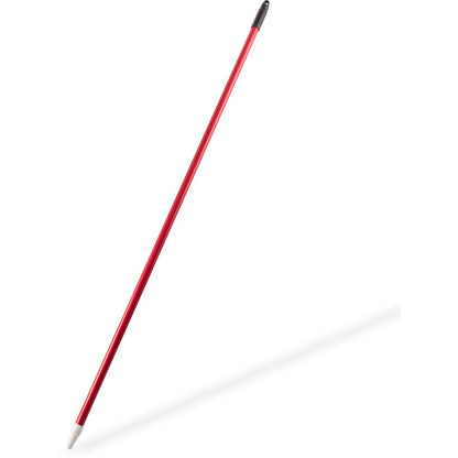 Carlisle 4022705 60" Red Fiberglass Sparta Solid Foam-Filled, Threaded Handle with Flex Tip