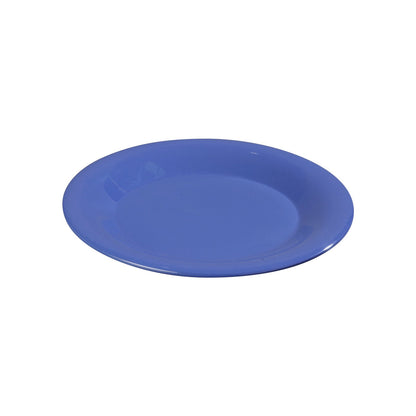 Carlisle 3301214 9" Ocean Blue Sierrus Melamine Wide Rim Dinner Plate