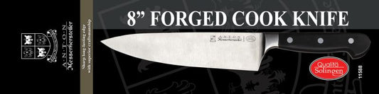 Omcan 21884 8-inch Retail-Ready Forged Cook Knife