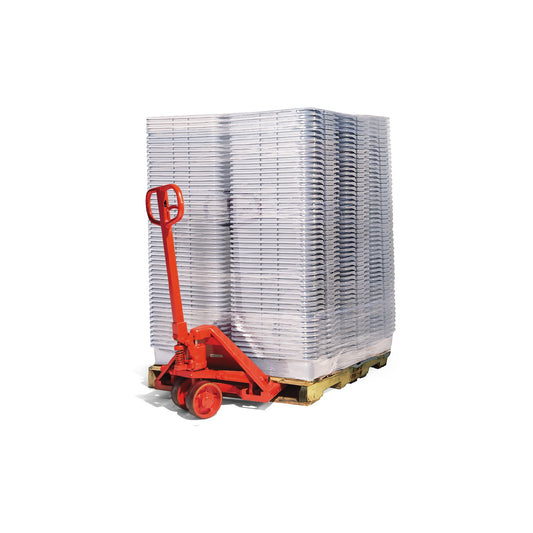 Carlisle 44011SKD23 15" x 20" x 7" Gray Comfort Curve Bus Box Skid