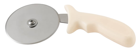 Winco PPC-4W 4" White Polypropylene Handle Pizza Cutter