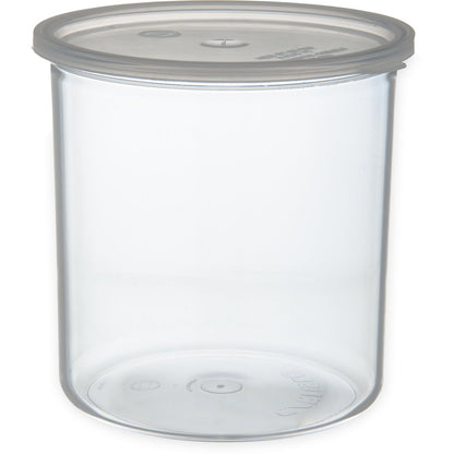 Carlisle 030207 2.7 Qt Clear Classic Crock with Lid