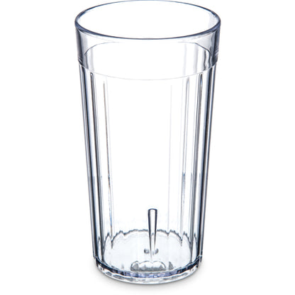 Carlisle 111207 12 oz Clear SAN Bistro Tumbler