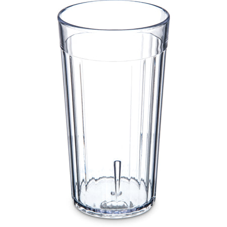 Carlisle 111207 12 oz Clear SAN Bistro Tumbler