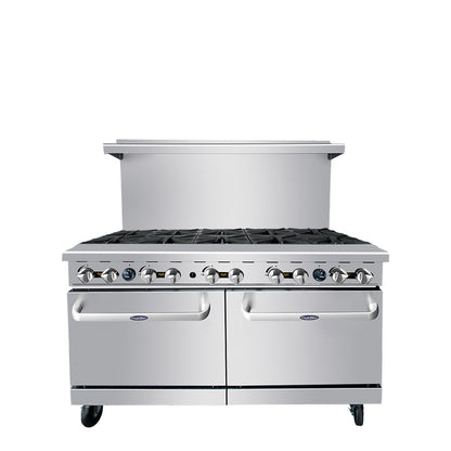 Atosa AGR-10B-LP 60" Liquid Propane Gas Ten Burner Gas Range