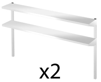 Hoshizaki HS-5228_(x2) Double Overshelf for 93" W Pizza Cabinets