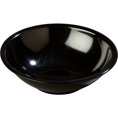 Carlisle 800B03 24 oz Black Melamine Salad Bowl