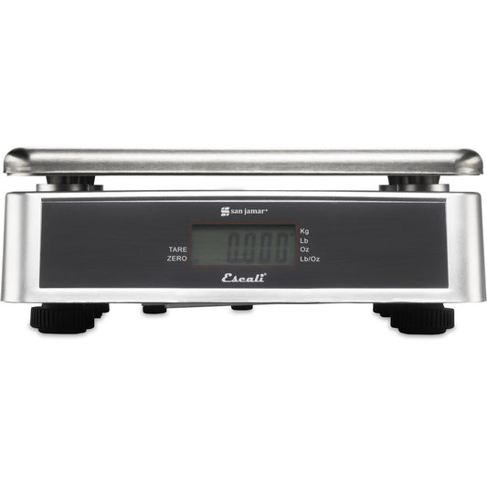 San Jamar SCDGM33 Stainless Steel NSF Listed M-Series Digital Multifunctional Scale