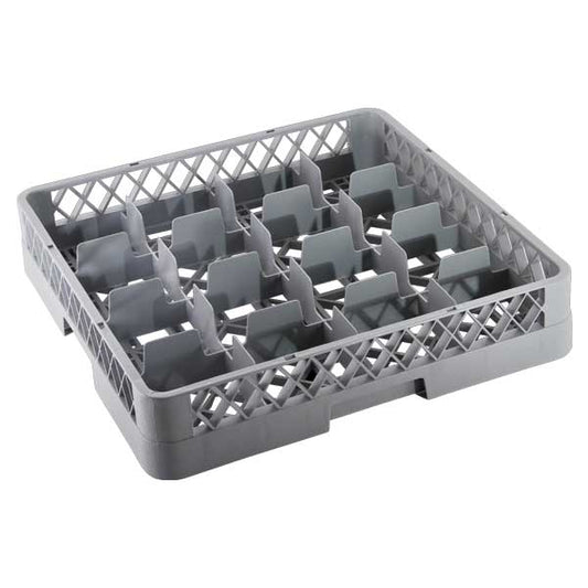 Omcan 43501 16-Compartment Dishwasher Glass Rack