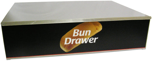 Winco 65030 Benchmark Dry Hot Dog Bun Box for 30 Dog Roller Grill