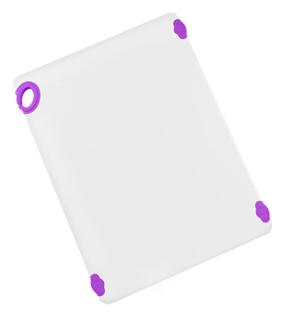 Winco CBN-1824PP 18"x24"x1/2" Purple Cutting Board with Hook
