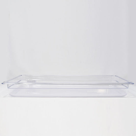 Omcan 80056 Full-size Clear Polycarbonate Food Pan with 2.5" Deep