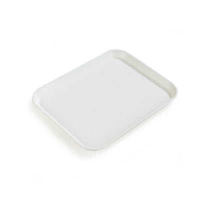 Carlisle 2216FGQ001 22" x 16" Bone White Glasteel Tray