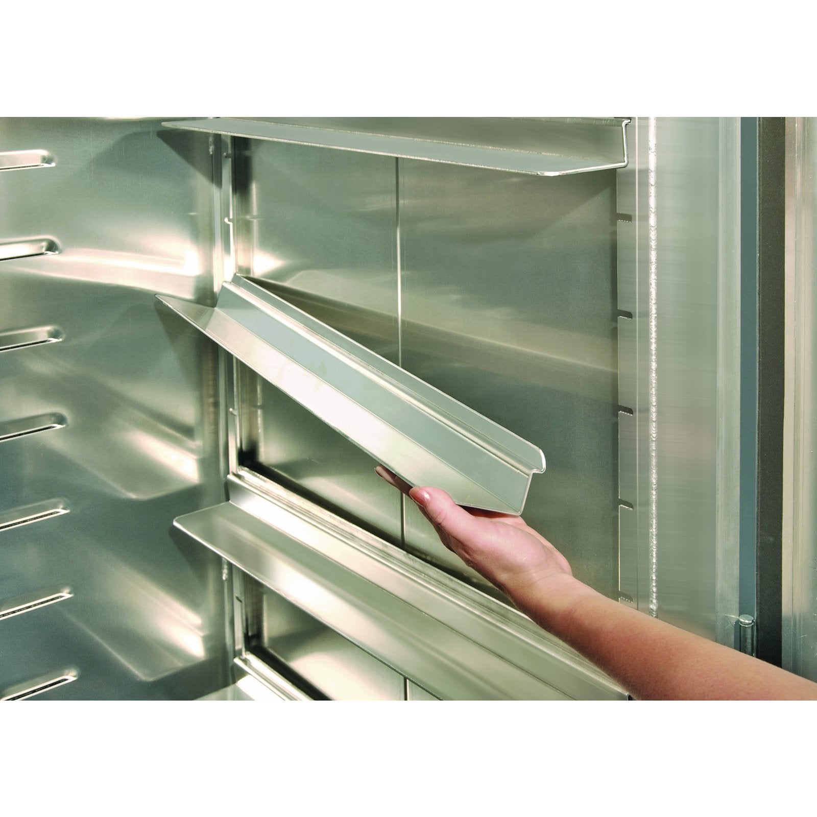 Dinex DXP1012U Silver Aluminum Insulated Universal Heated Proofer Cabinet