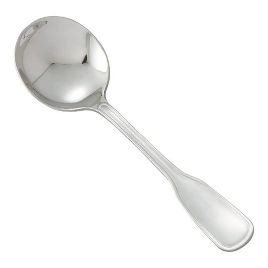 Winco 0033-04 Oxford Bouillon Spoon, 18/8 Extra Heavyweight