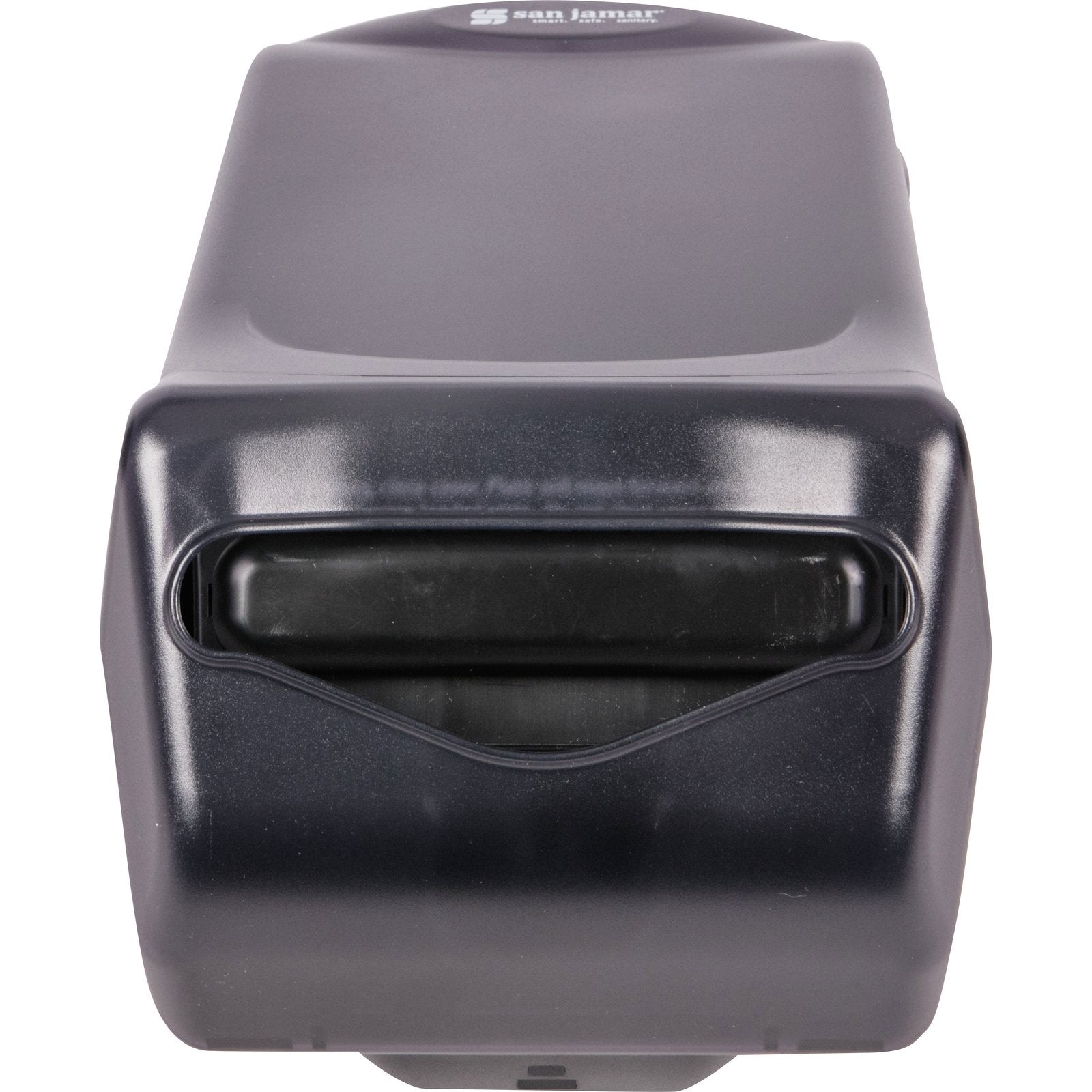 Carlisle H5005TBK 450 Napkin Black ABS Venue Napkin Dispenser with Stand, Fullfold Control Face