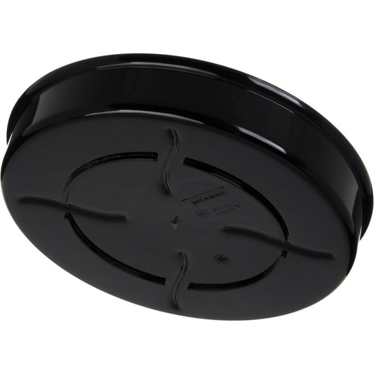 Carlisle 47503 7-1/4" / 1-15/16" Black Polypropylene Tortilla Server w/Lid