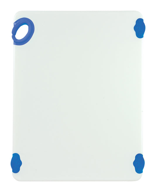 Winco CBN-1520BU 15"x20"x1/2" Blue Cutting Board with Hook