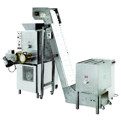 Omcan 13286 Floor Model Heavy-Duty Pasta Machine with 110 lbs. Tank Capacity