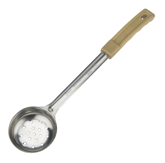 Winco FPPN-3 3 oz. Tan Stainless Steel Perforated Food Portioner