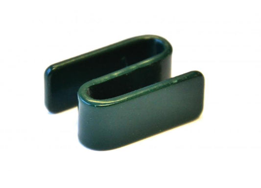Omcan 19974 Zinc and Green Coating S-Clips to connect Epoxy Shelves