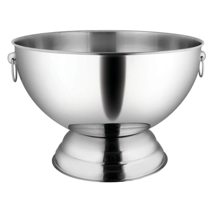 Winco SPB-35 3-1/2 Gallon Stainless Steel Punch Bowl
