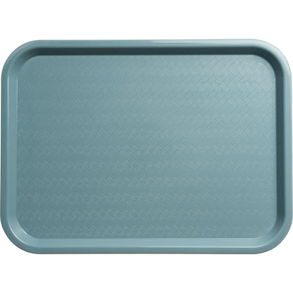 Carlisle CT121659 12" x 16" Slate Blue Cafe Fast Food Cafeteria Tray