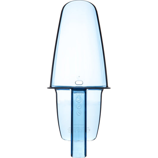 San Jamar SI7750 20-24 oz Blue Saf-T-Scoop Ice Scoop