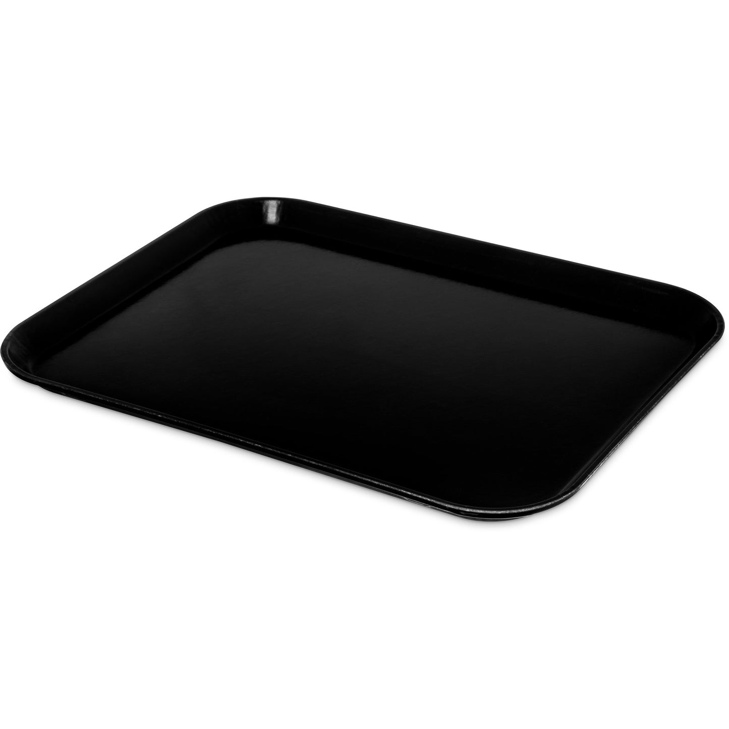 Carlisle 2015FG004 20.25" x 15" Black Glasteel Fiberglass Tray