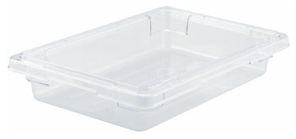 Winco PFSH-3 12" x 18" x 3-1/2" Clear Polycarbonate Food Storage Box