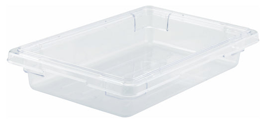 Winco PFSH-3 12" x 18" x 3-1/2" Clear Polycarbonate Food Storage Box