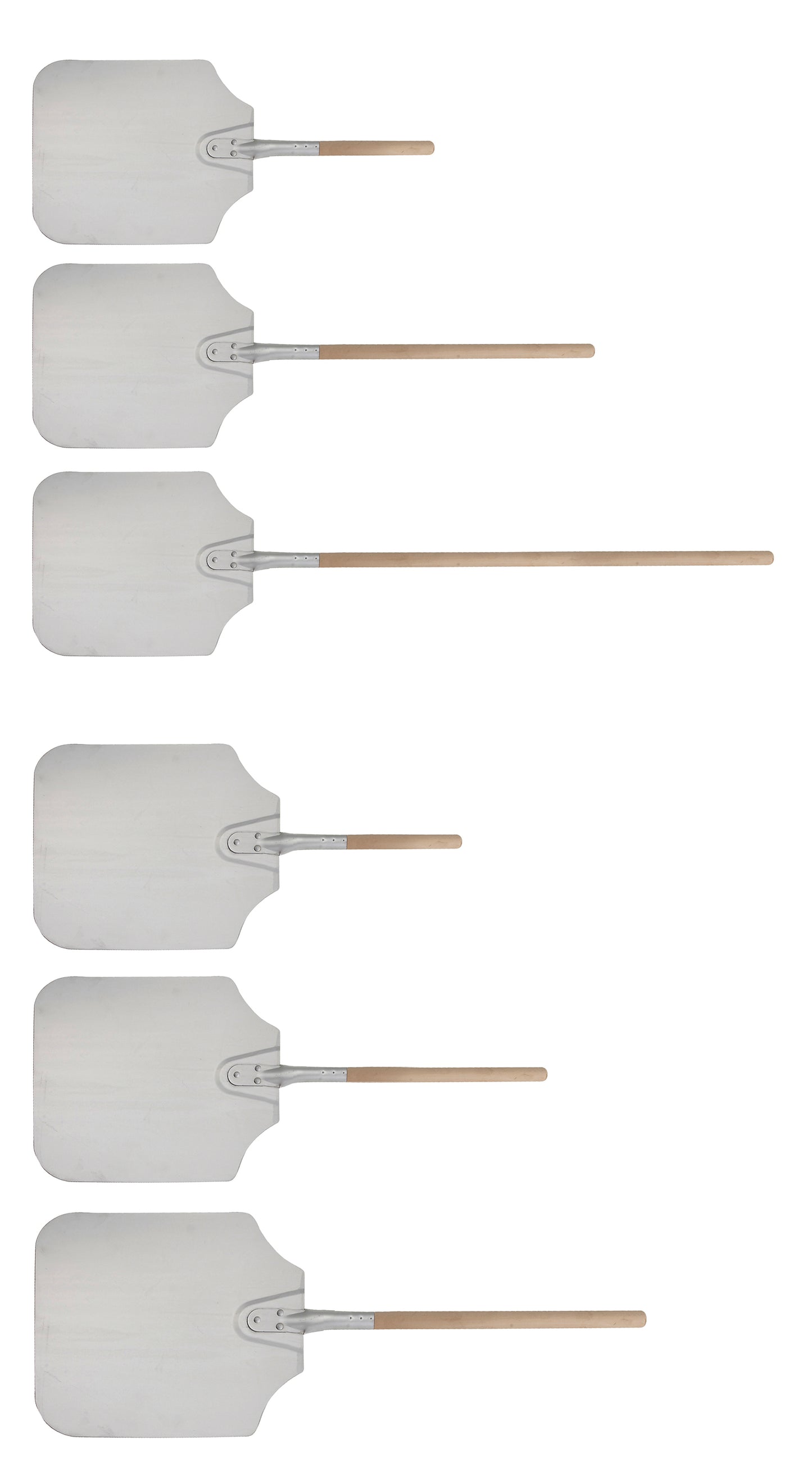Winco APP-10M 10" Aluminum Pizza Peel, 14" x 16" Blade
