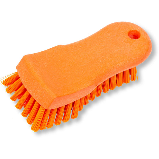 Carlisle 40521EC24 6" Orange Sparta Color Coded Hand Scrub Brush