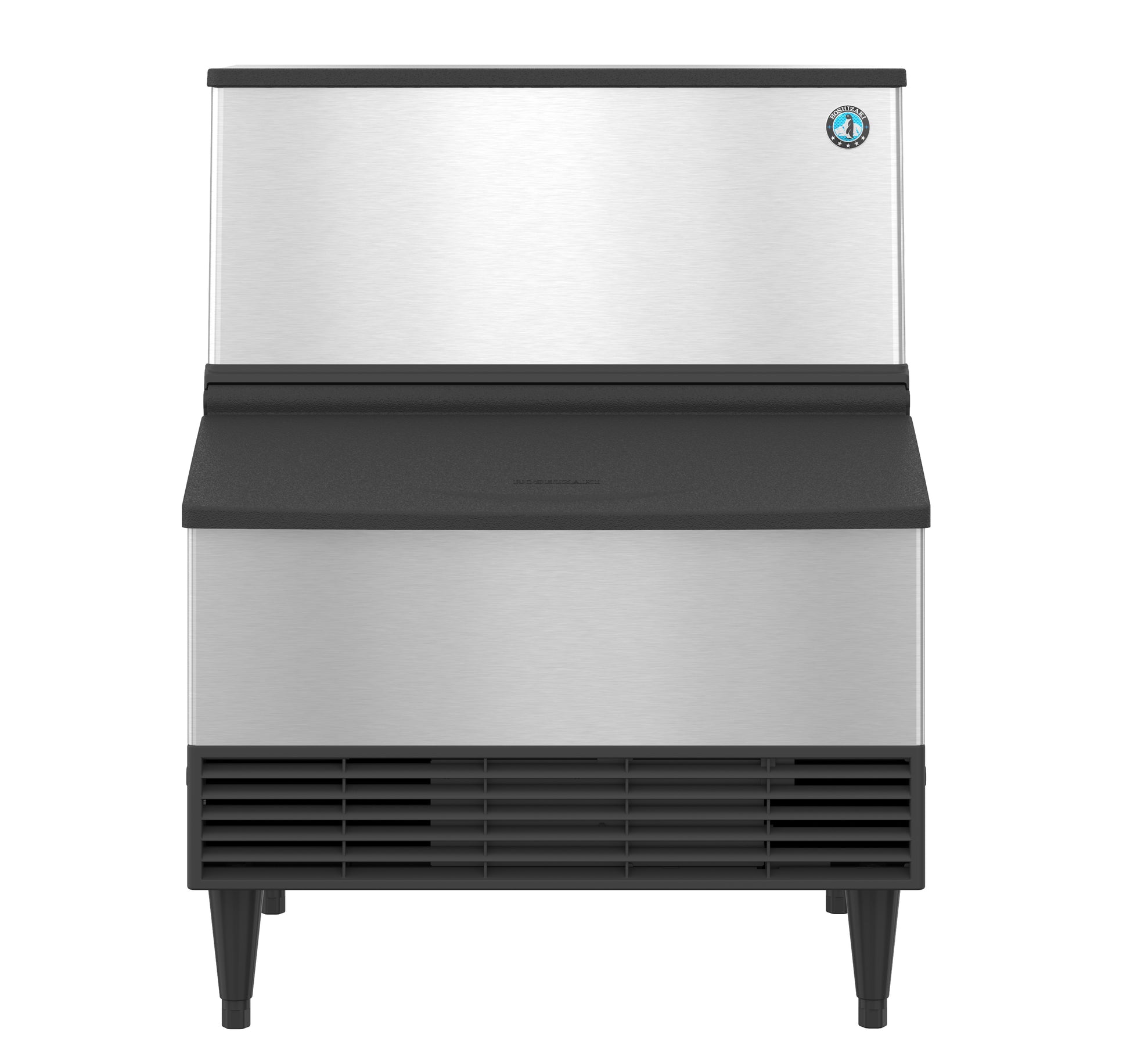 Hoshizaki KM-301BWJ Crescent Cuber Icemaker, Water-cooled, Built in Storage Bin