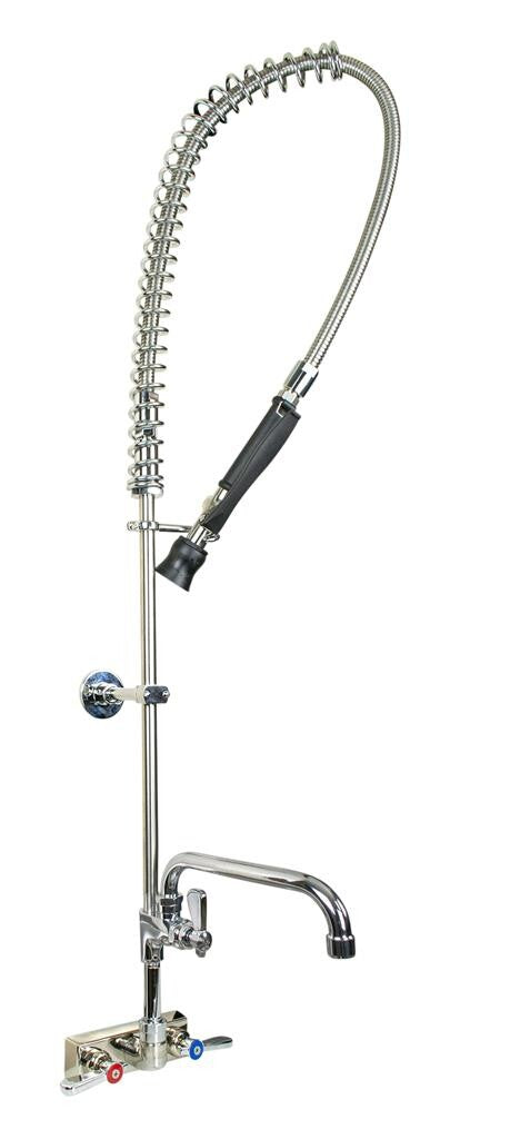 BK Resources EVO-4SMPR-AF12 Evolution 4" Splash Mount Pre-Rinse w/ Add A Faucet
