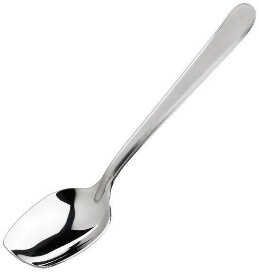 Winco SPS-S8 8" Solid Slanted Plating Spoon