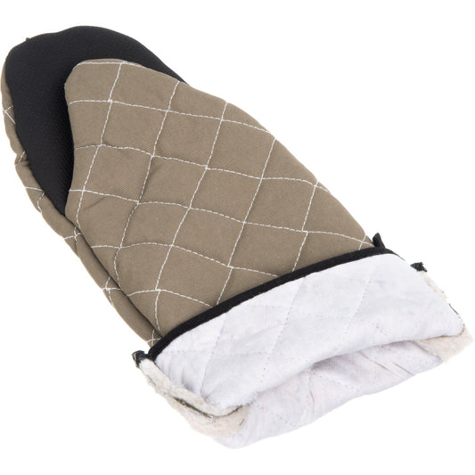 Carlisle 810PM17 17" Tan Poly/Cotton Blend Bestgrip Pupper Oven Mitt