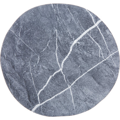 Carlisle 5310472 9" Soapstone Ridge Melamine Rimless Plate