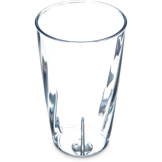 Carlisle 4366807 16 oz Clear Polycarbonate Swirl Tumbler