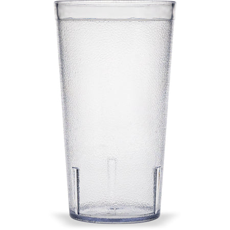 Carlisle 521607 16 oz Clear SAN Stackable Plastic Tumbler