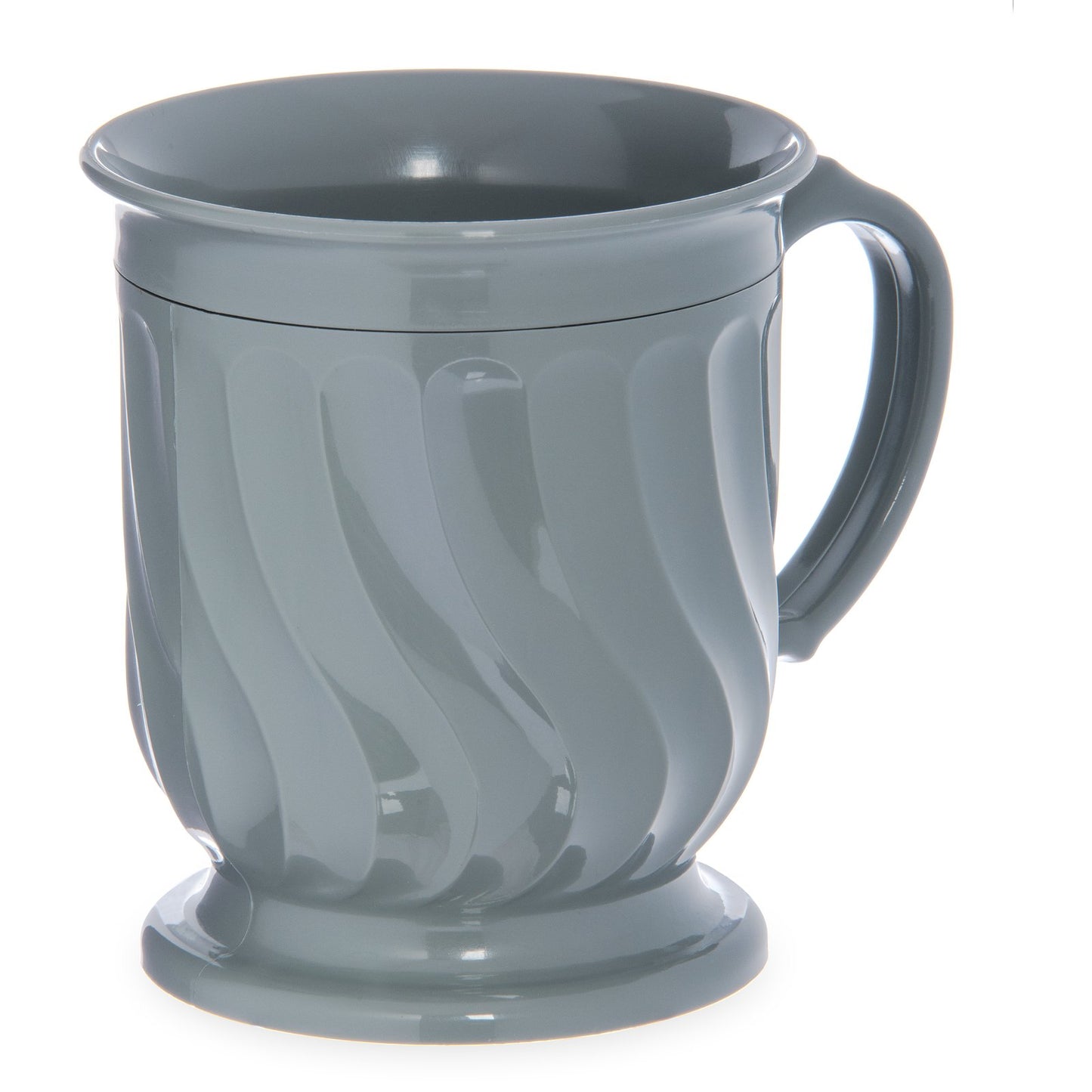 Carlisle DX300084 8 oz Sage Polypropylene Turnbury Insulated Pedestal Base Mug (48/cs)