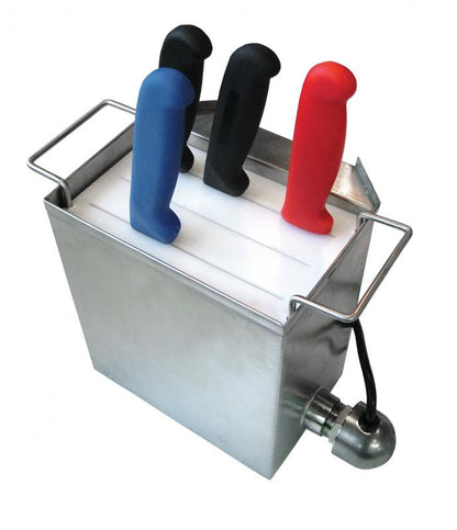 Omcan 19925 Knife Sanitizer for 6" Stainless Steel Knives with Element