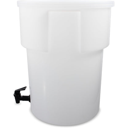 Carlisle 221002 5 Gallon White Round Beverage Dispenser