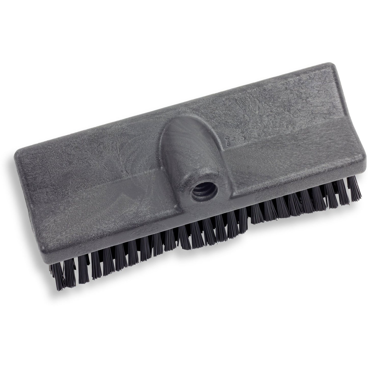 Carlisle 40423EC03 10" Black Color Coded Bi-Level Scrub Brush