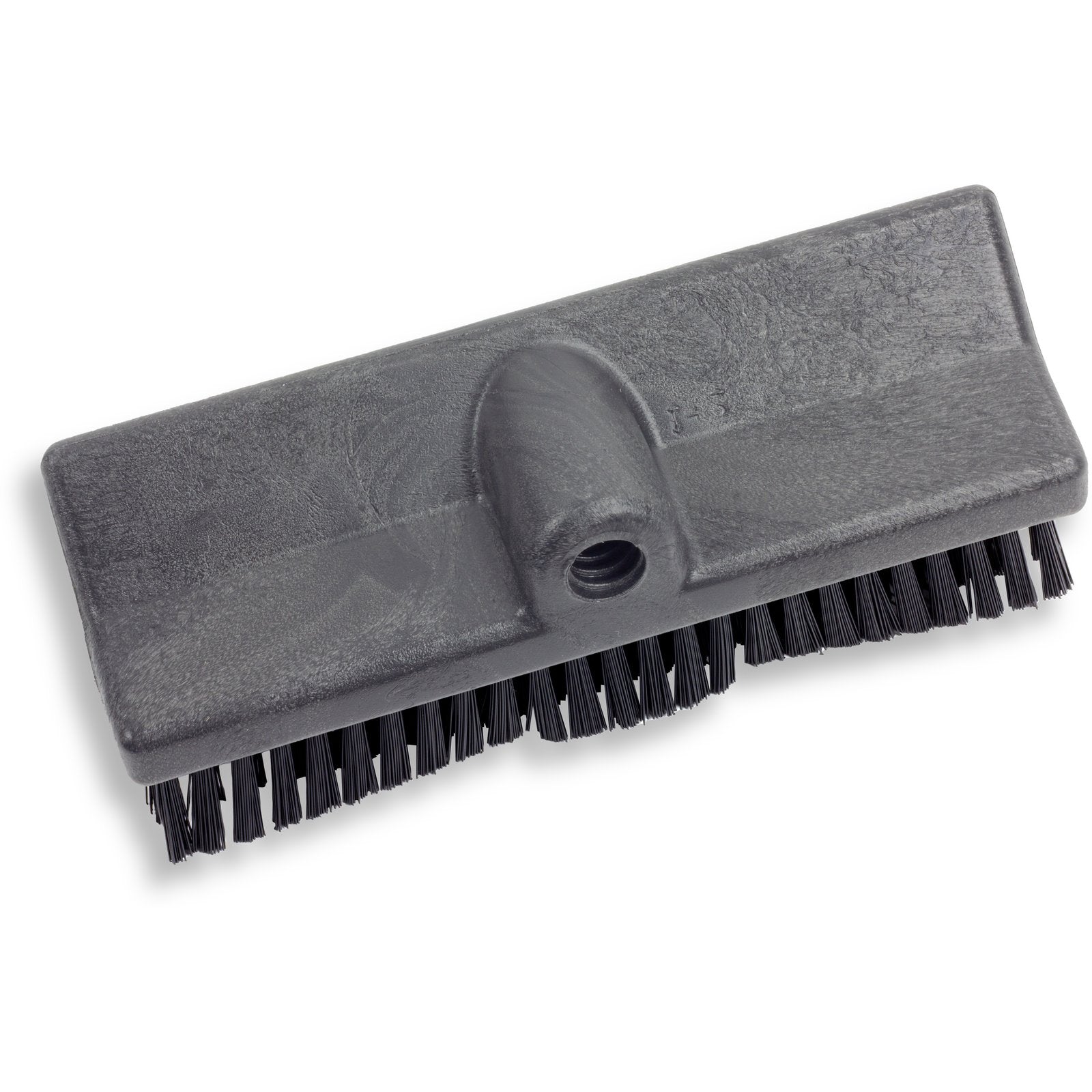 Carlisle 40423EC03 10" Black Color Coded Bi-Level Scrub Brush
